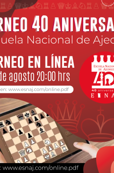 TORNEO XL ANIVERSARIO EN LÍNEA PLATAFORMA LICHESS (GRATUITO)